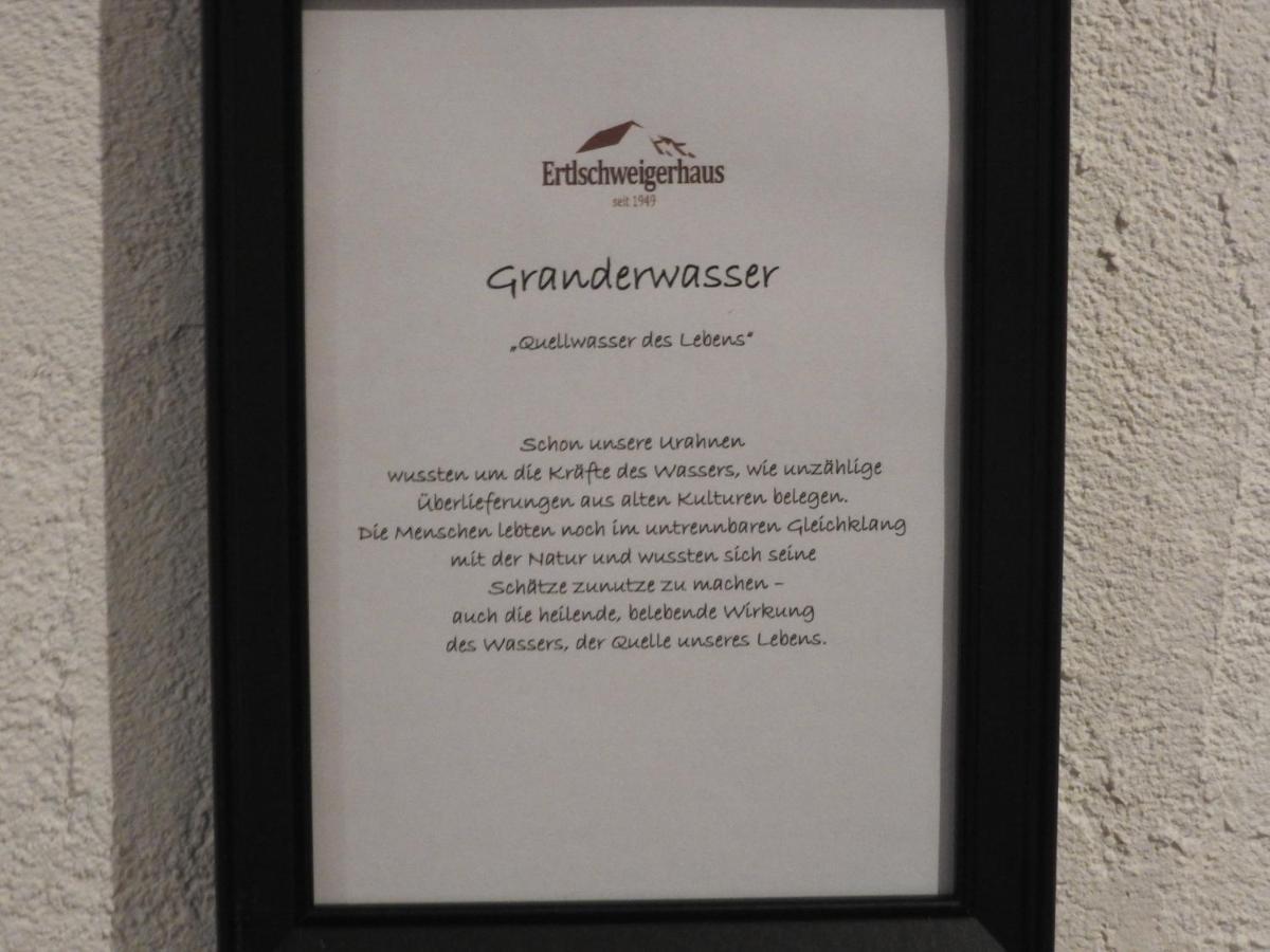 Ertlschweigerhaus Pension - Appartements - Zimmer Donnersbach Eksteriør bilde
